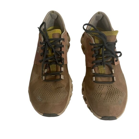 On Cloud X Running Shoes - Women's Size 8 - Mocha/Sand - Picture 15 of 16
